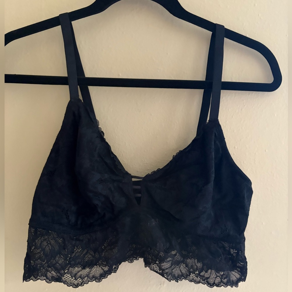 Auden Women's Black Lace Bra
